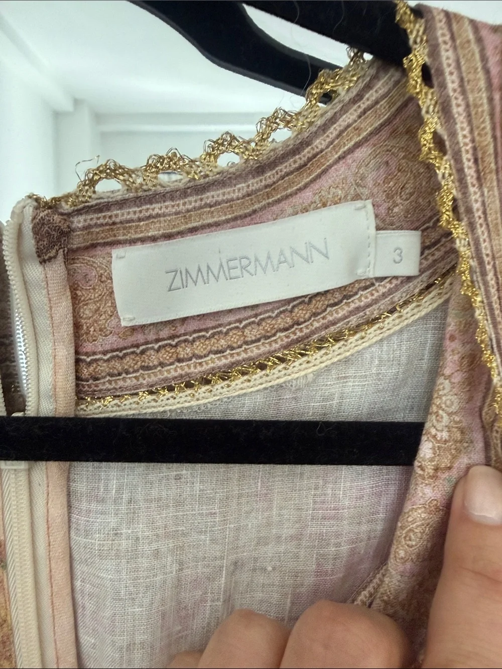 Zimmermann Multicolor Patchwork Paisley Maxi Dress - Picture 3 of 7
